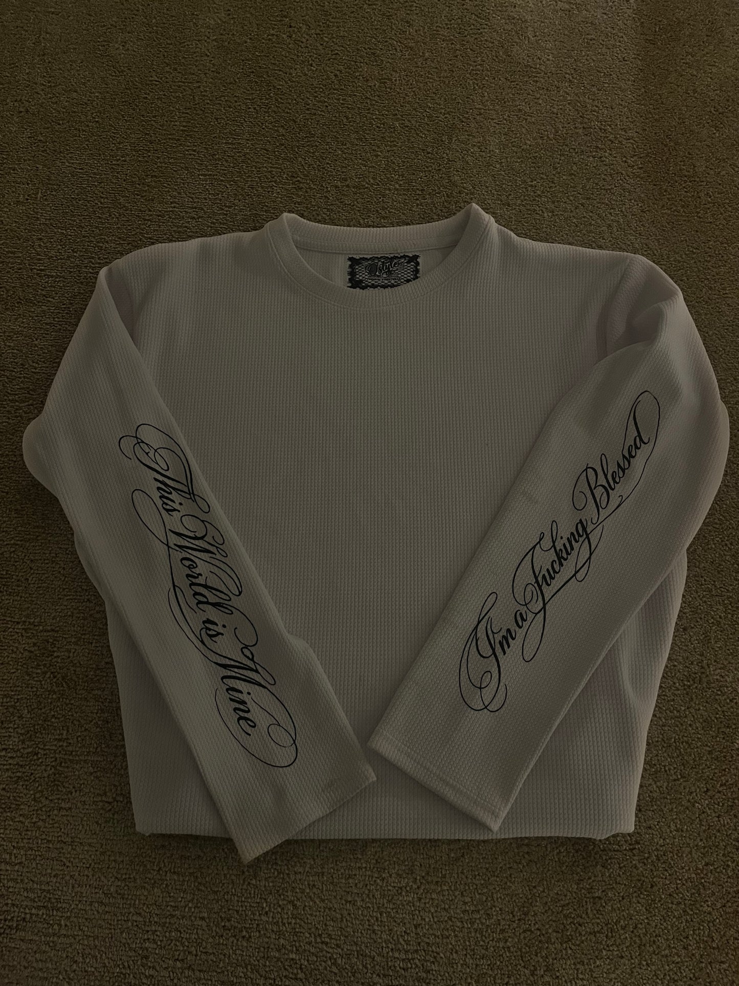 WHITE THERMAL LONG SLEEVE