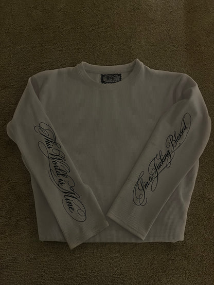 WHITE THERMAL LONG SLEEVE