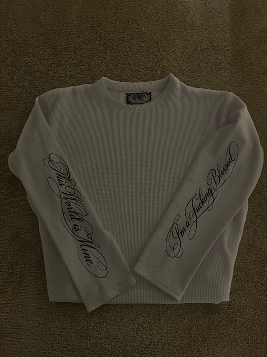 WHITE THERMAL LONG SLEEVE
